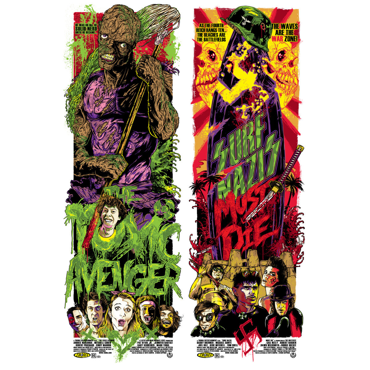 Toxic Avenger/Suf Nazis Must Die (Double Feature Variant)
