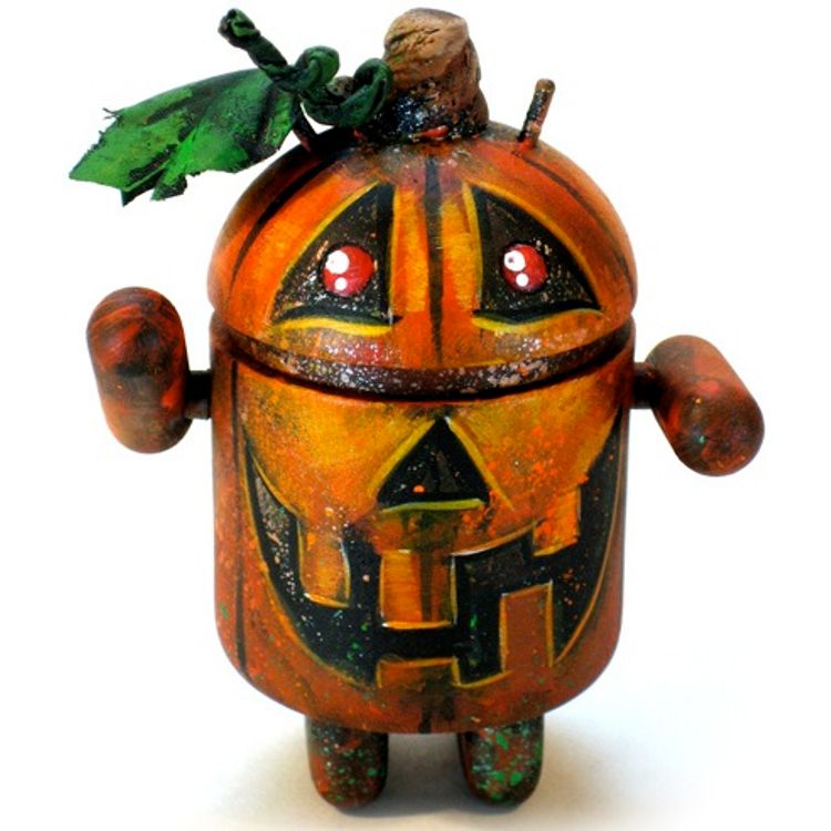 Pumpkin Droid by Leecifer