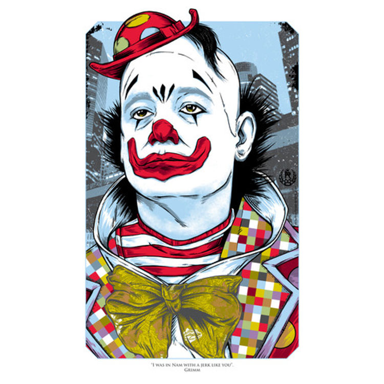 Grimm Clown by Rhys Cooper