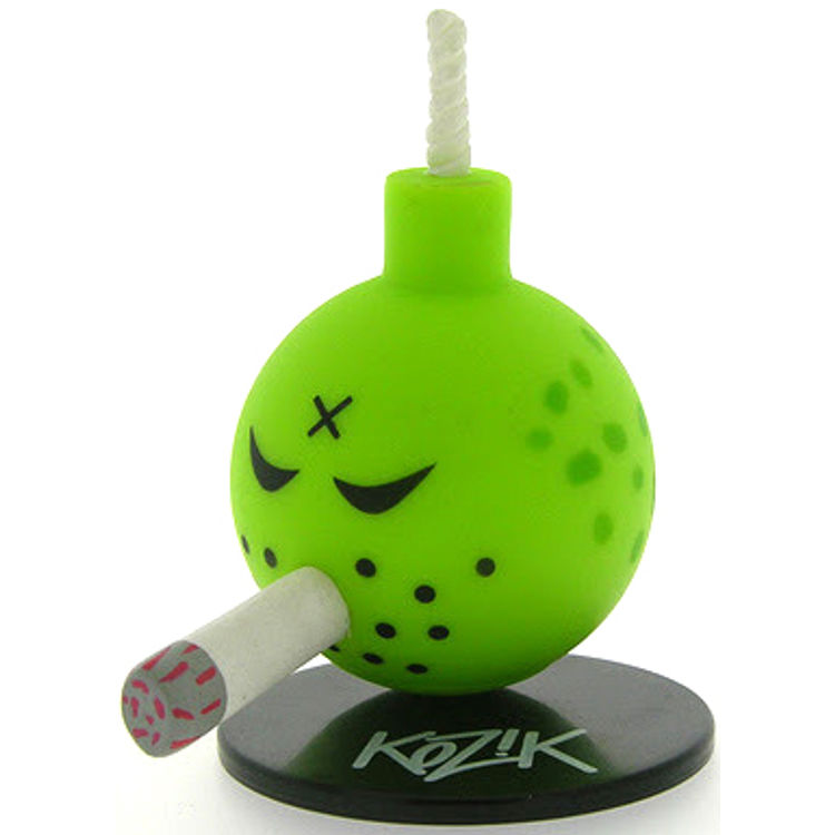 Mini Bomb - Green by Frank Kozik