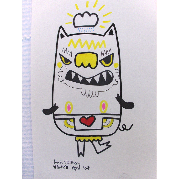 #8 by Jon Burgerman