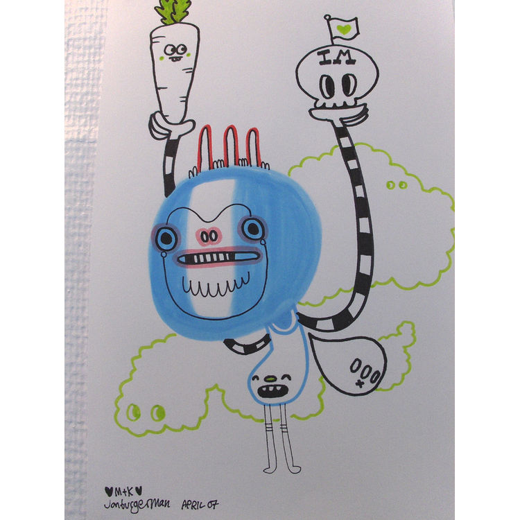 #7 by Jon Burgerman