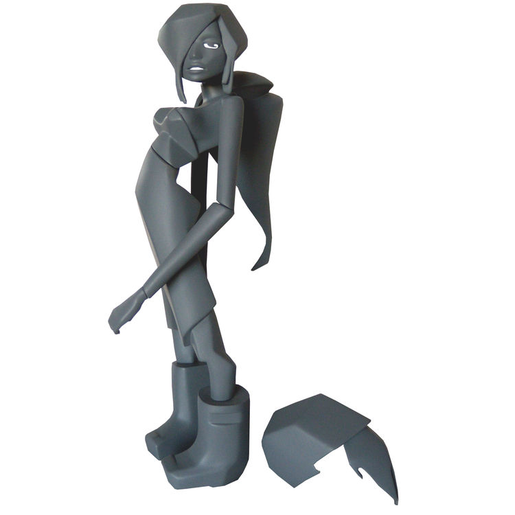 SkullSkin Grey DIY by Ajee (Anne Juliette Deschamps)