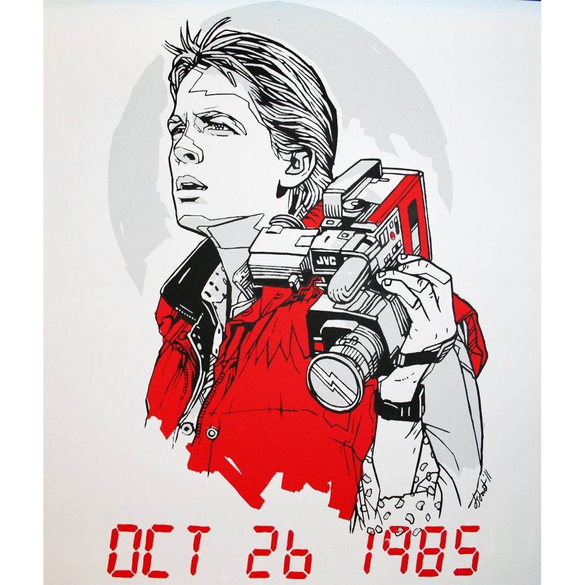 Marty McFly Handbill