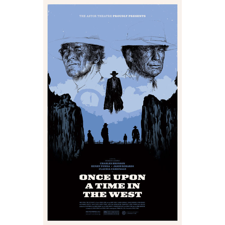 Once Upon A Time In The West (Variant) by Oliver Barrett