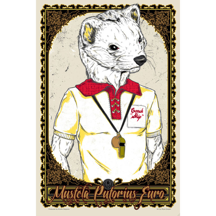 Mustela Putorius Furo by Rhys Cooper
