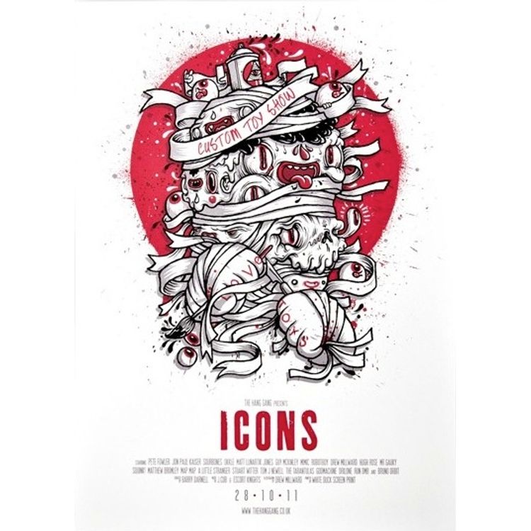 Icons - Show Print by Drew Millward