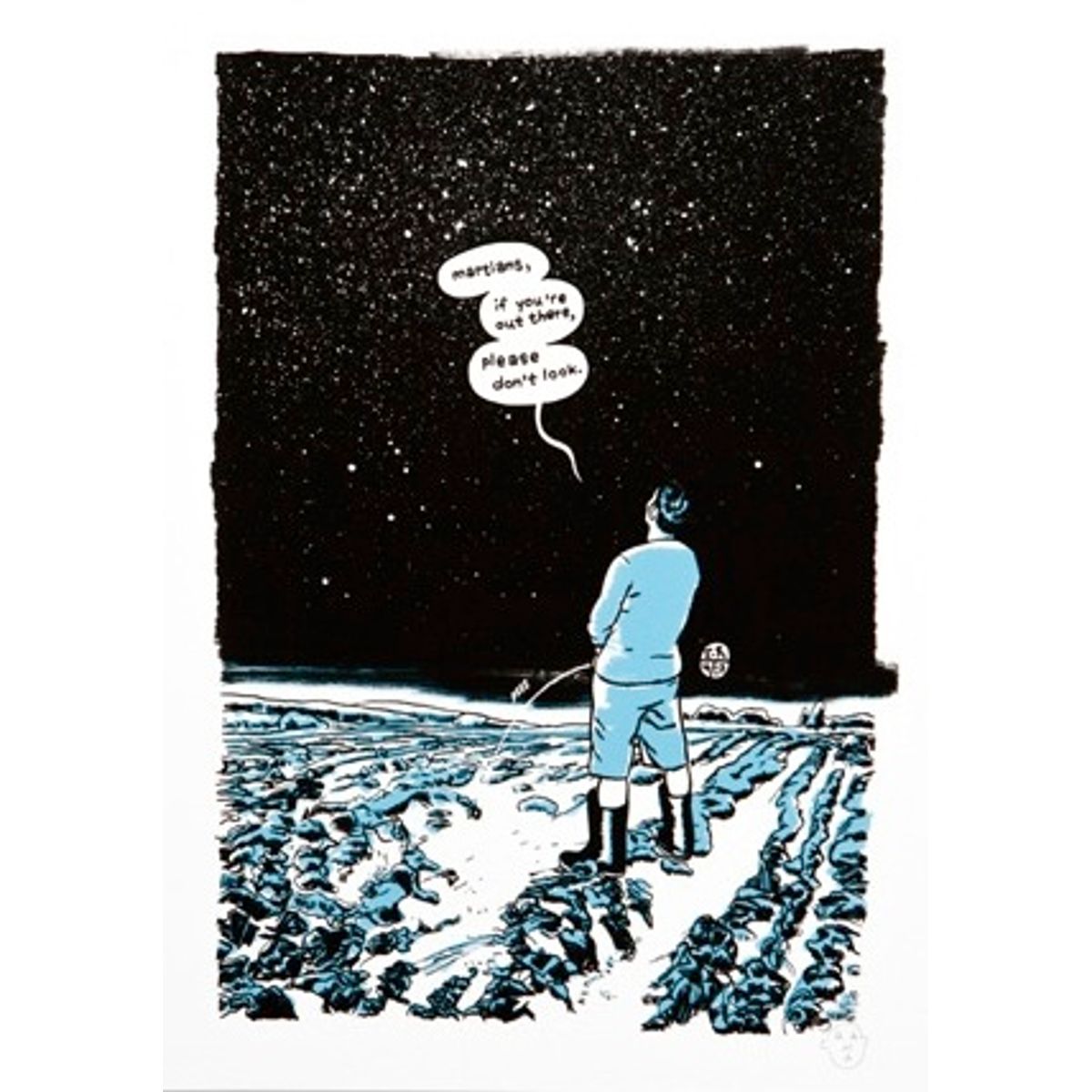 Martians, Please Do Not Look