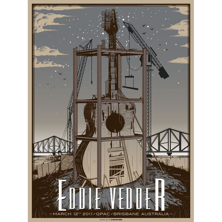 Eddie Vedder - Brisbane, Australia 2011 by Munk One