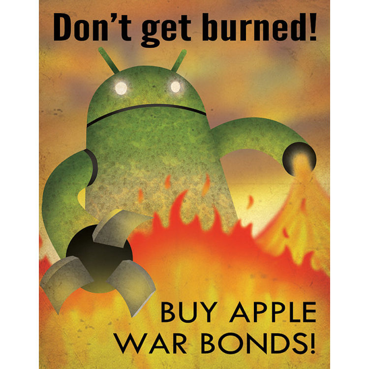 Don't Get Burned. Buy Apple Warbonds by Aaron Wood