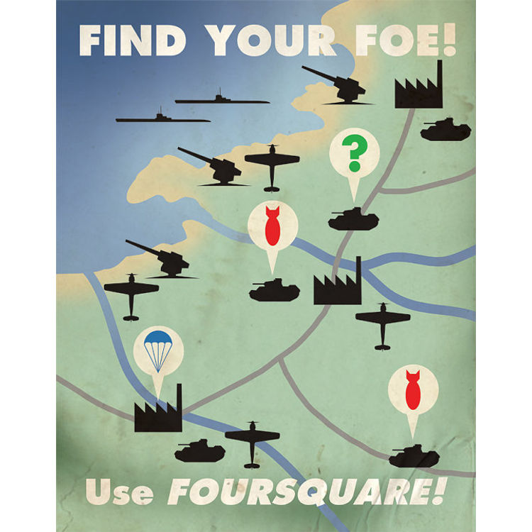 Find Your Foe! Use Foursquare! by Aaron Wood