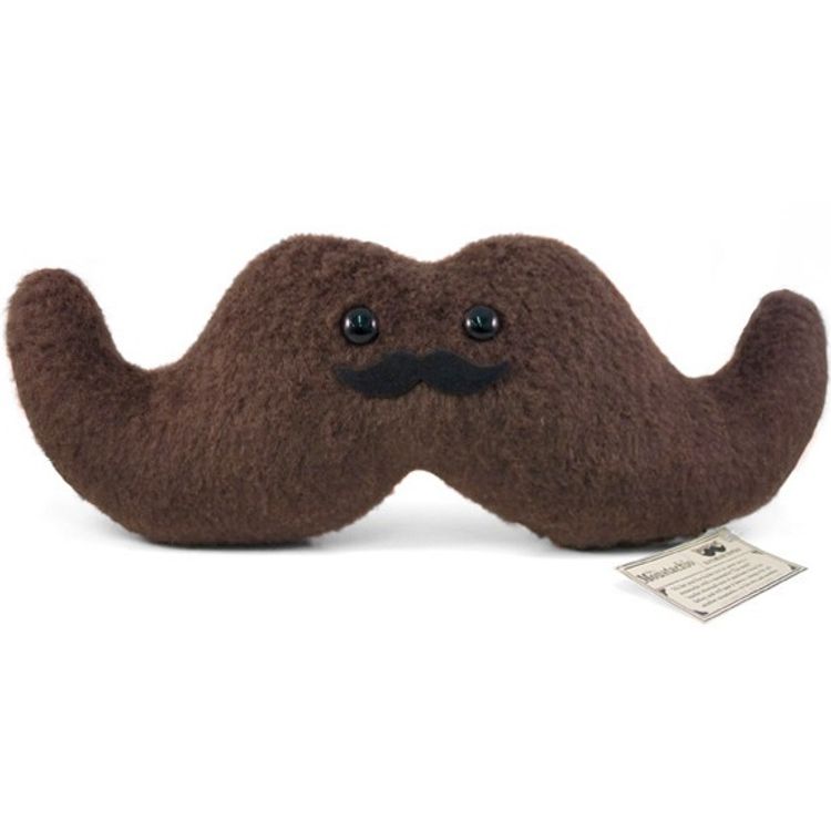 Moustachio Plush - Brown by Shawnimals