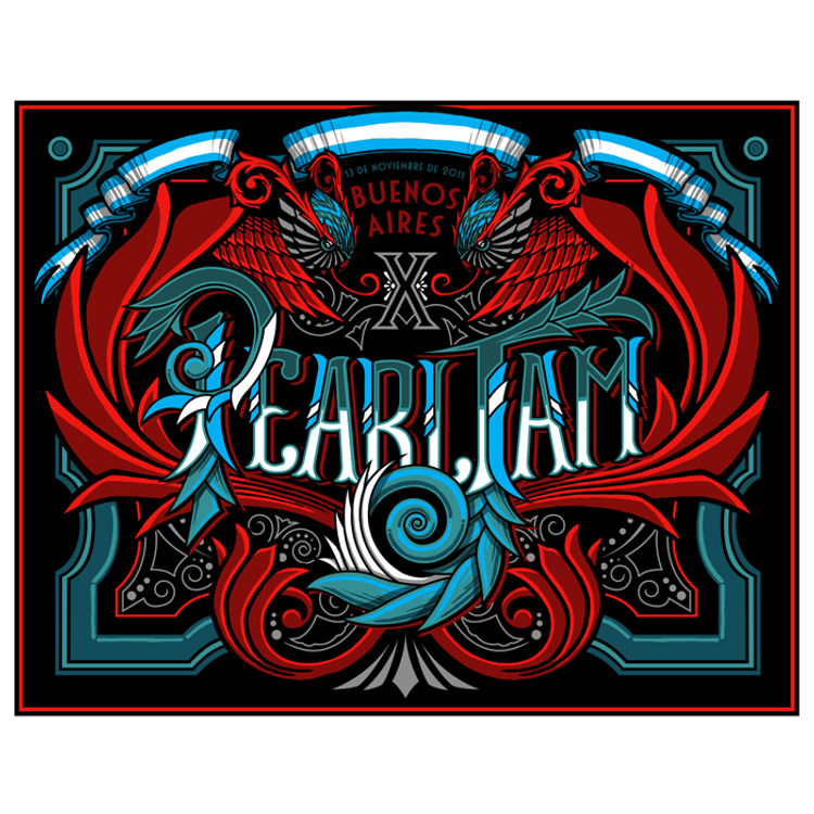 Pearl Jam - Argentina 2011 by Brad Klausen