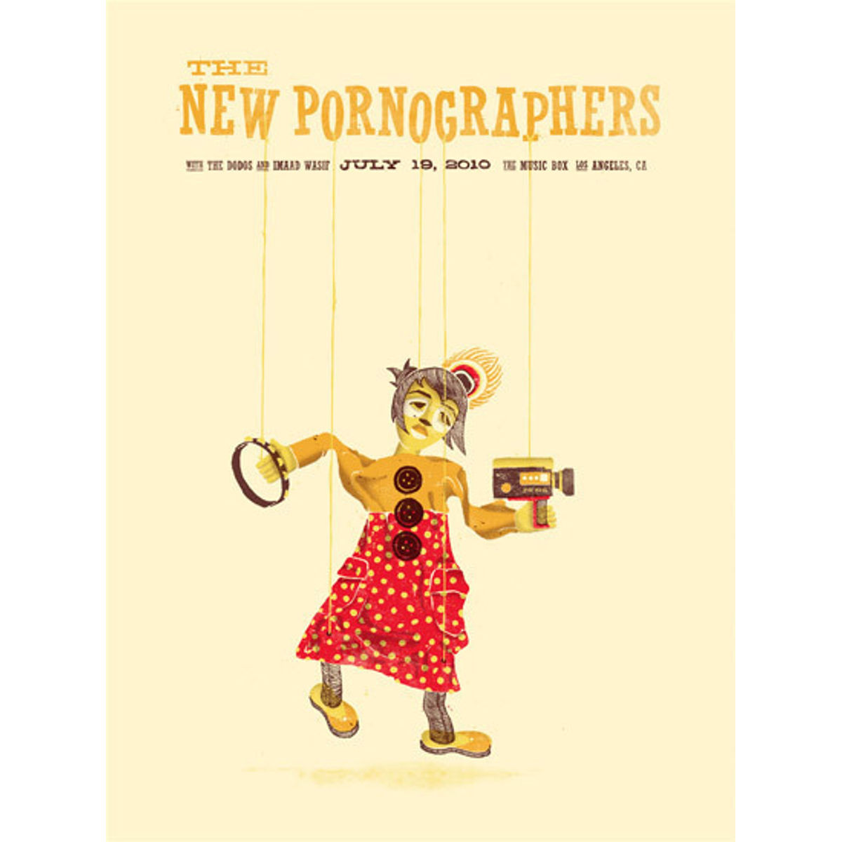The New Pornographers (Girl) - Los Angeles, CA 2010