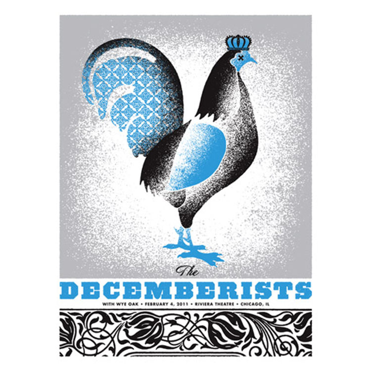 The Decemberists (Blue) - Chicago, IL 2011 by Aesthetic Apparatus