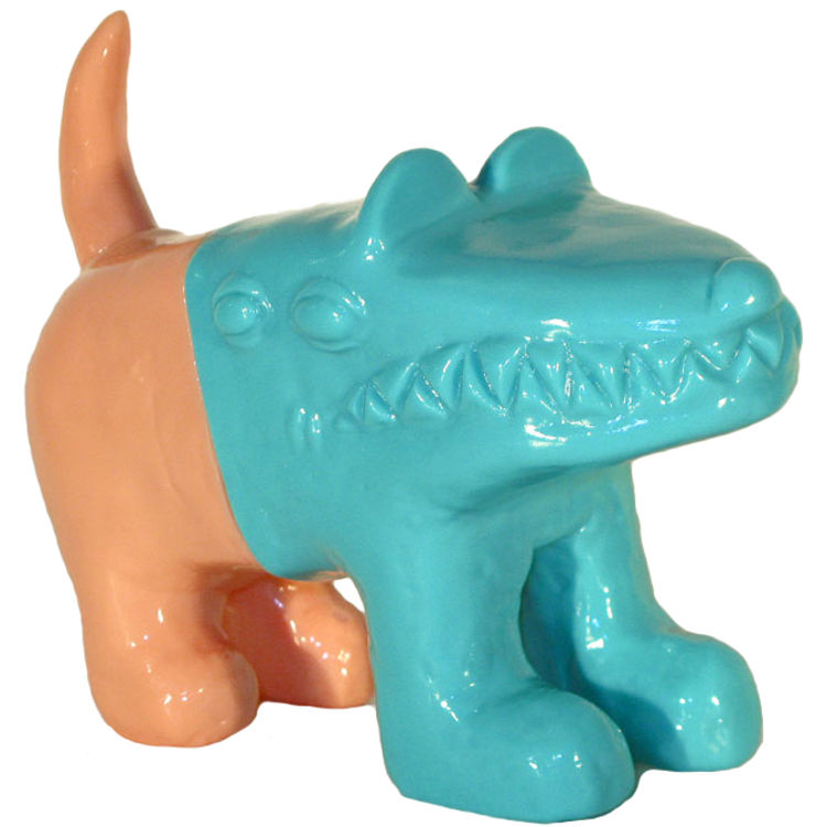 WaoDog - Blue Head by Lionel Wyss