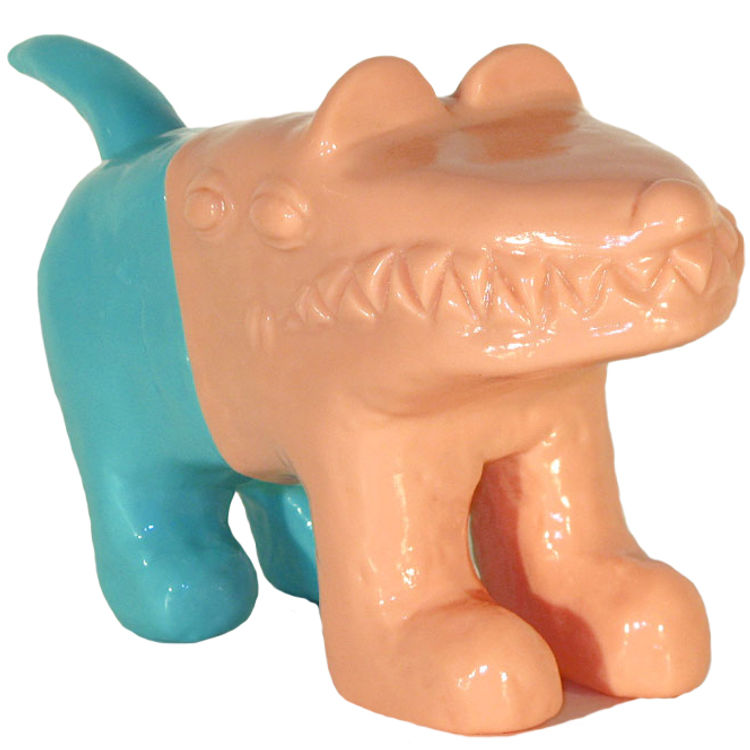 WaoDog - Pink Head by Lionel Wyss