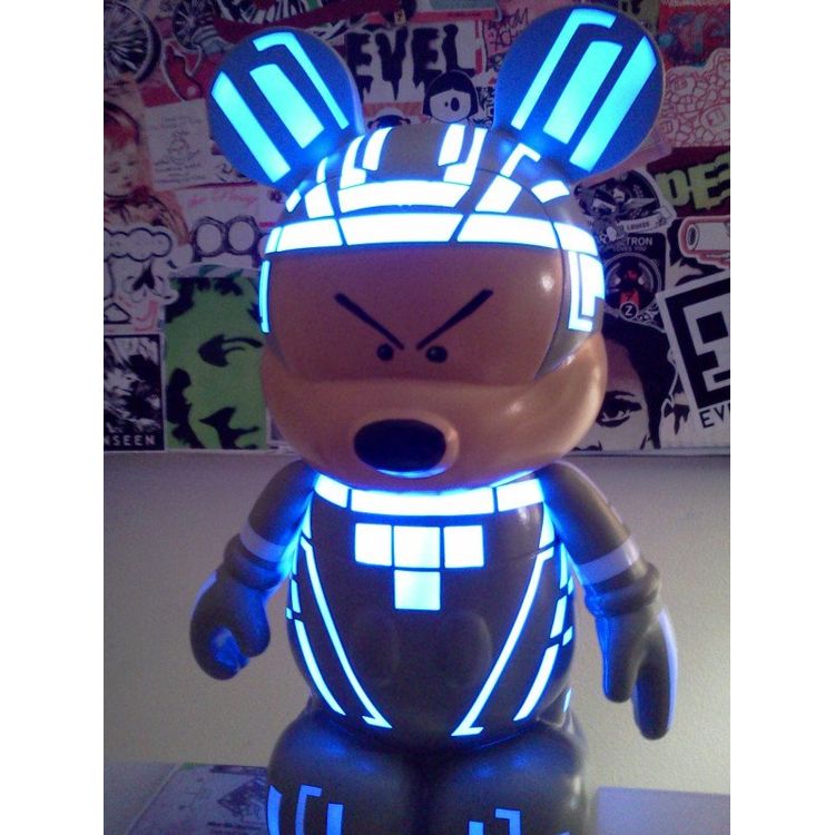 Vintage TRON Mickey (Light Up) by Evilos