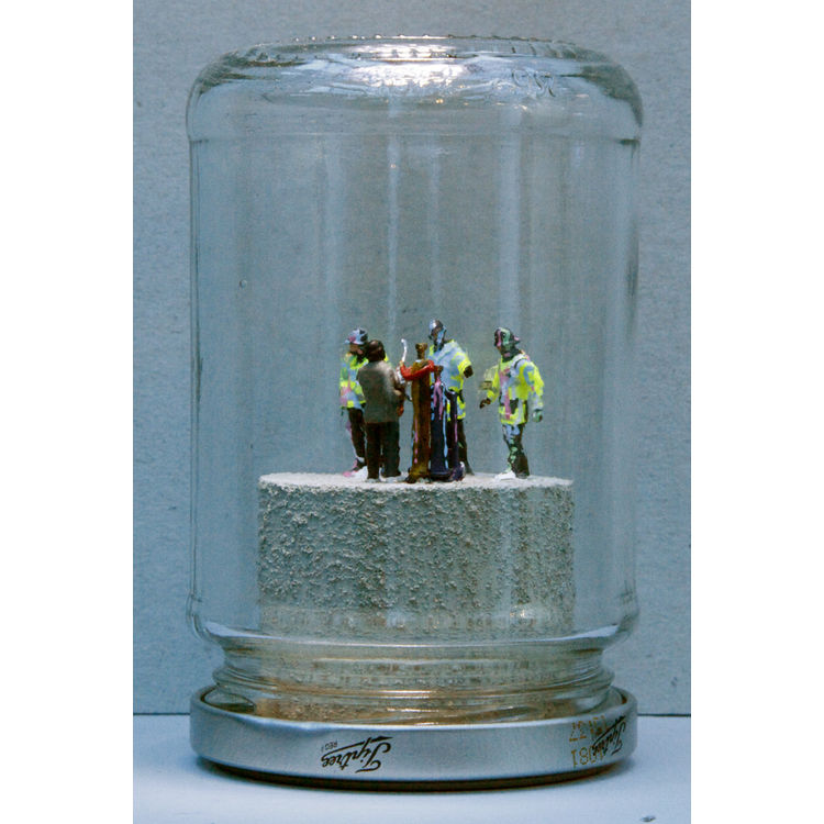 HIGH PRESSURE! The Paint Gun Revolt by James Cauty