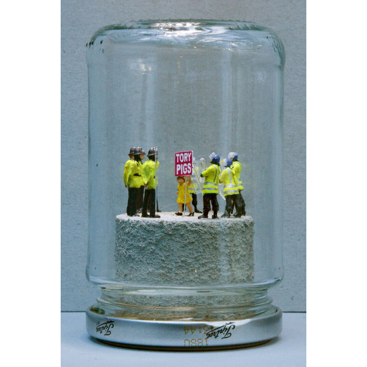 Tory Pigs by James Cauty
