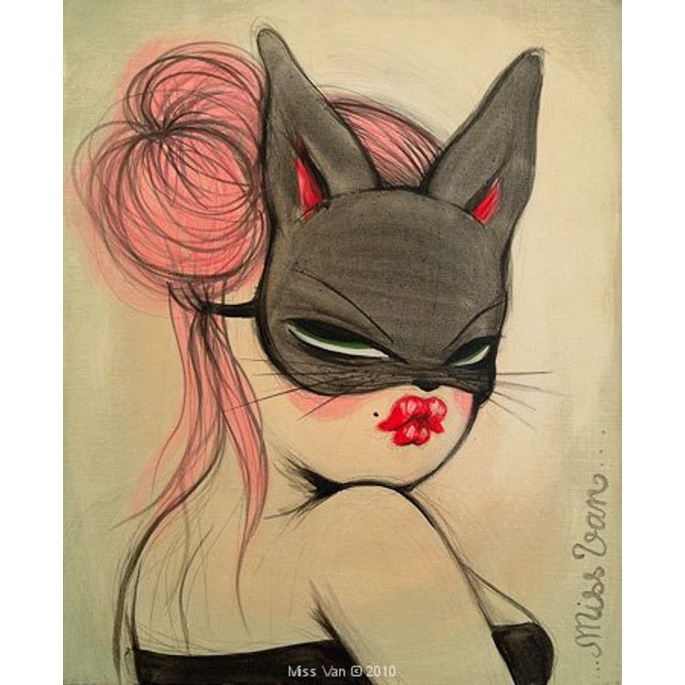 Untitled Print 4 by Miss Van