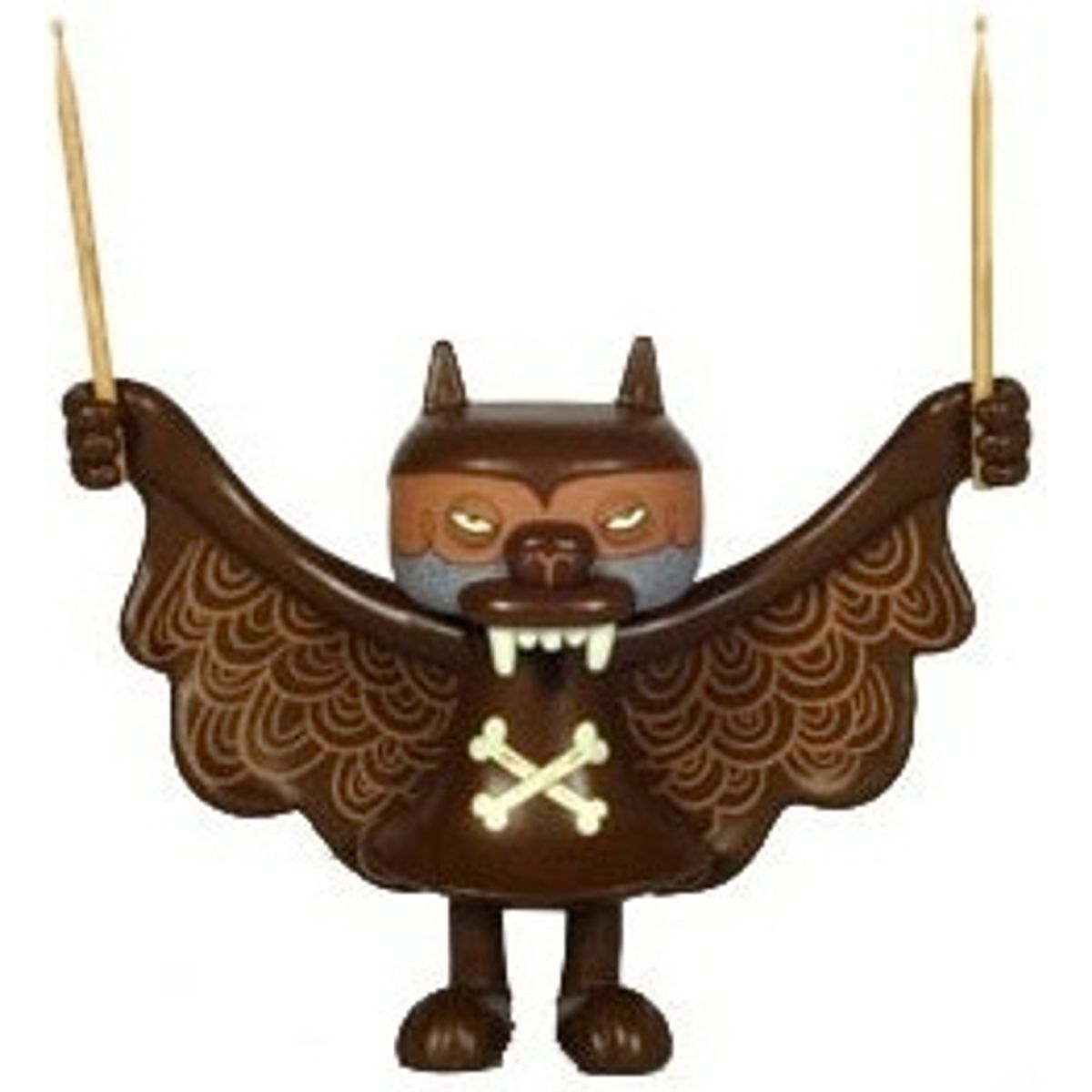 Steven the Bat - Brown Metal Is My God