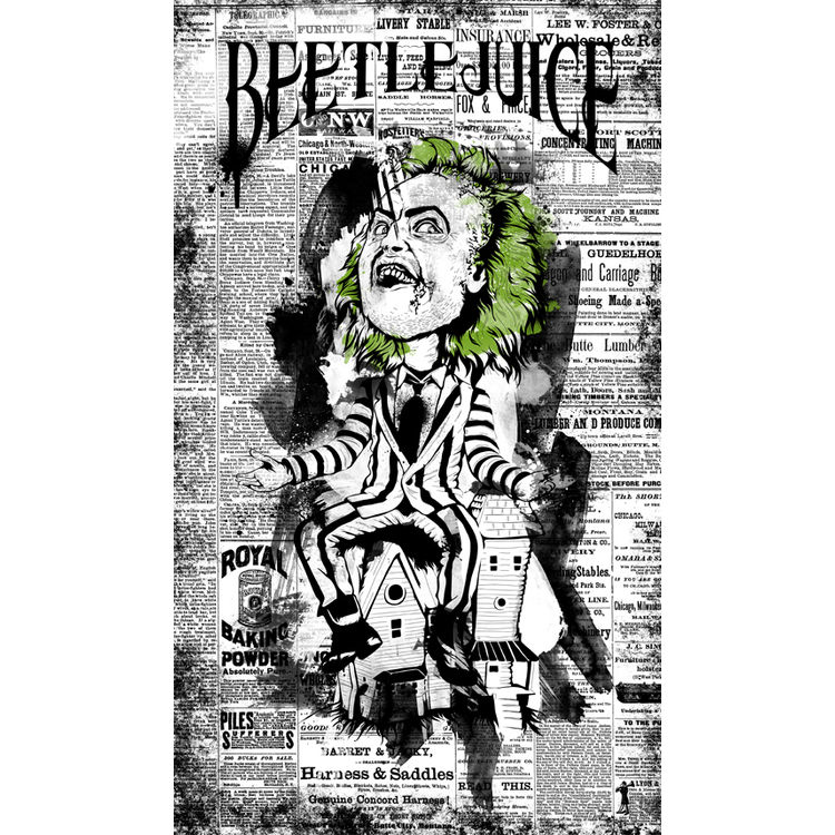 Beetlejuice by Dan Sherratt