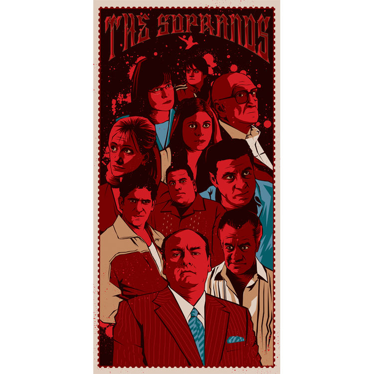 The Sopranos by Dan Sherratt