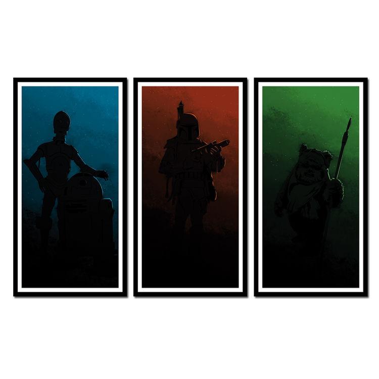 Star Wars Trilogy by Dan Sherratt