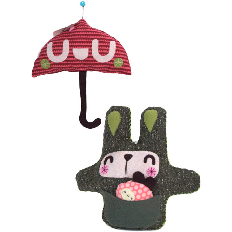 A Bunny, A Bee, & An Umbrella by Julie West