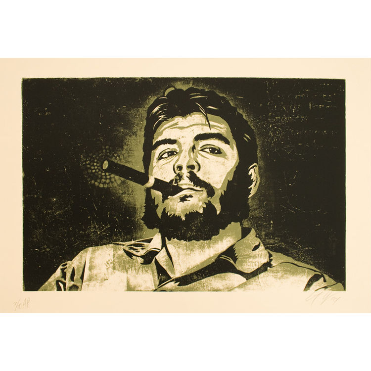El Che - Green by Ernesto Yerena