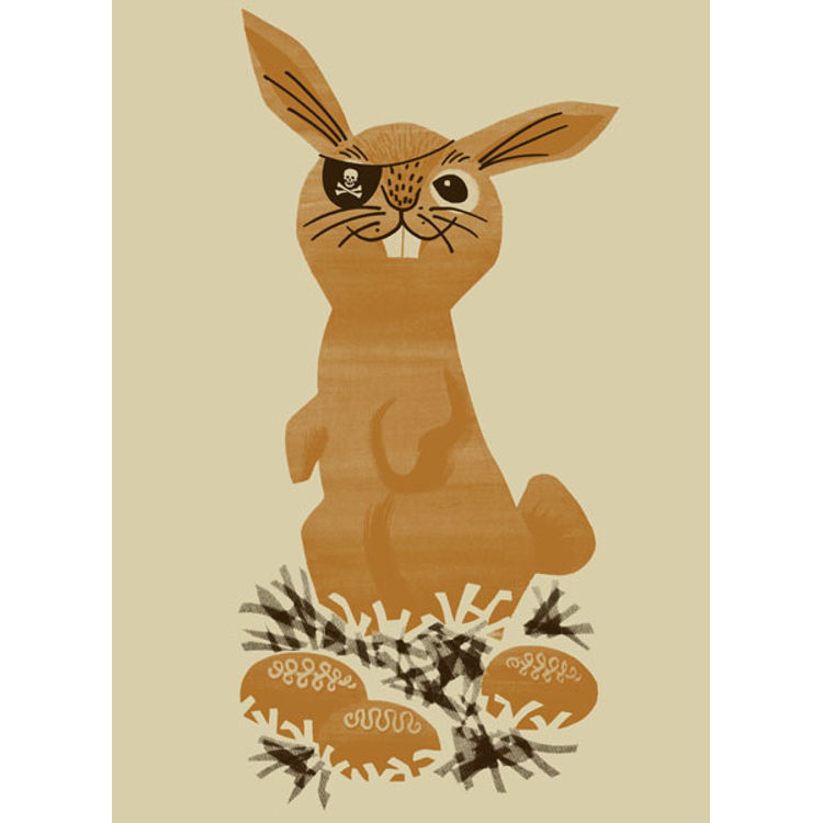 Pirate Bunny by Rob Jones