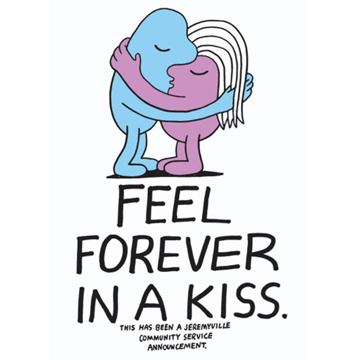 feel forever in a kiss