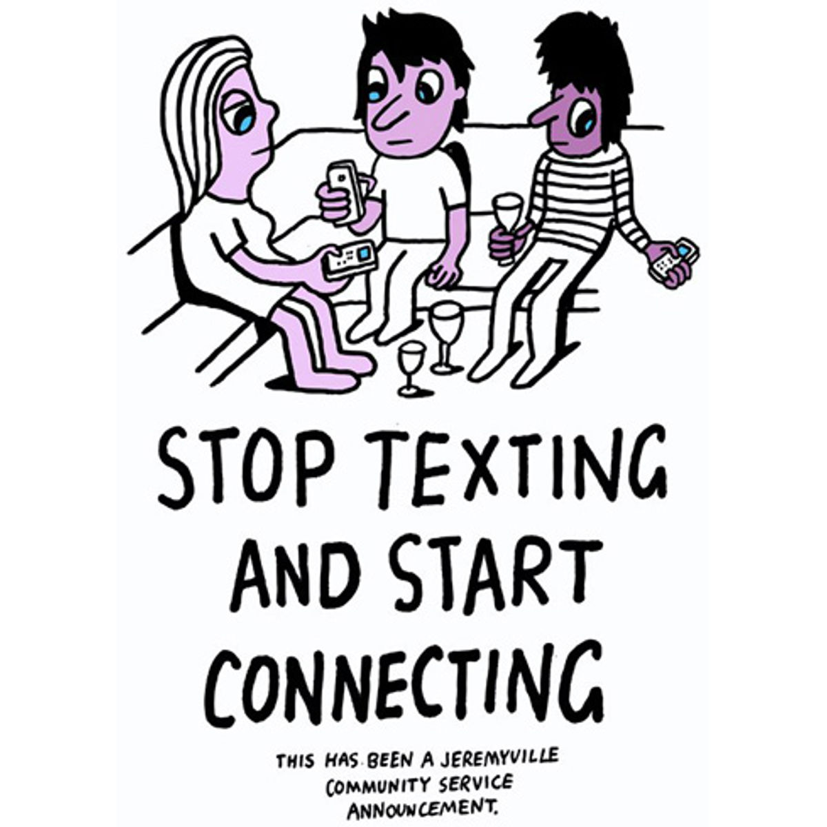 stop texting and start connecting