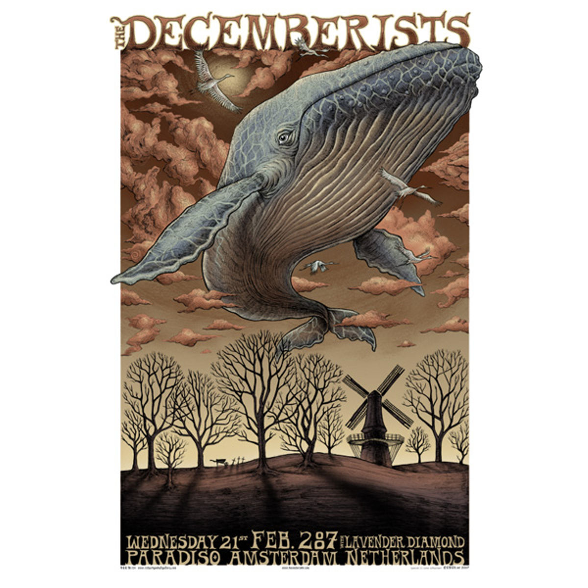 Decemberists - Amsterdam, Holland, 2007