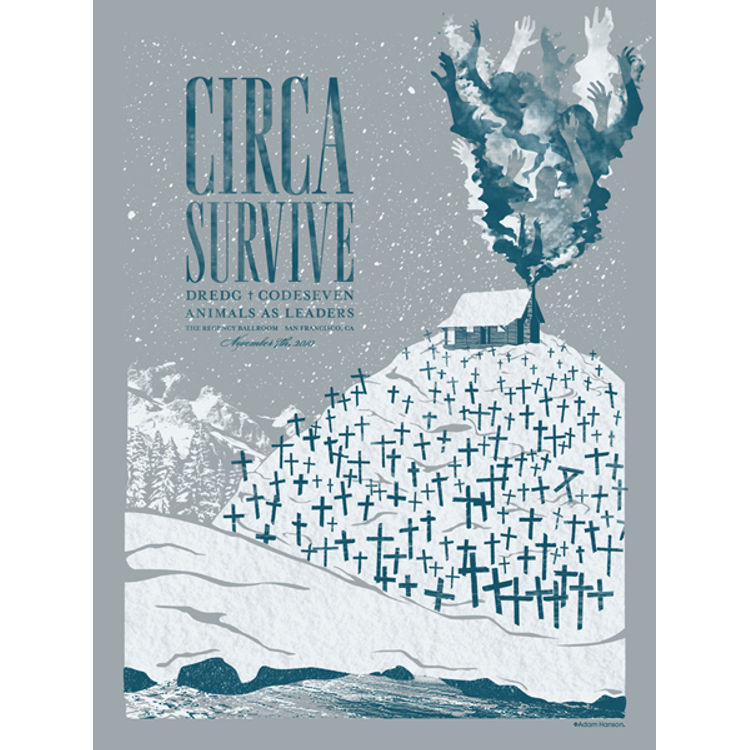 Circa Survive - San Francisco, CA, 2010 by Adam Hanson