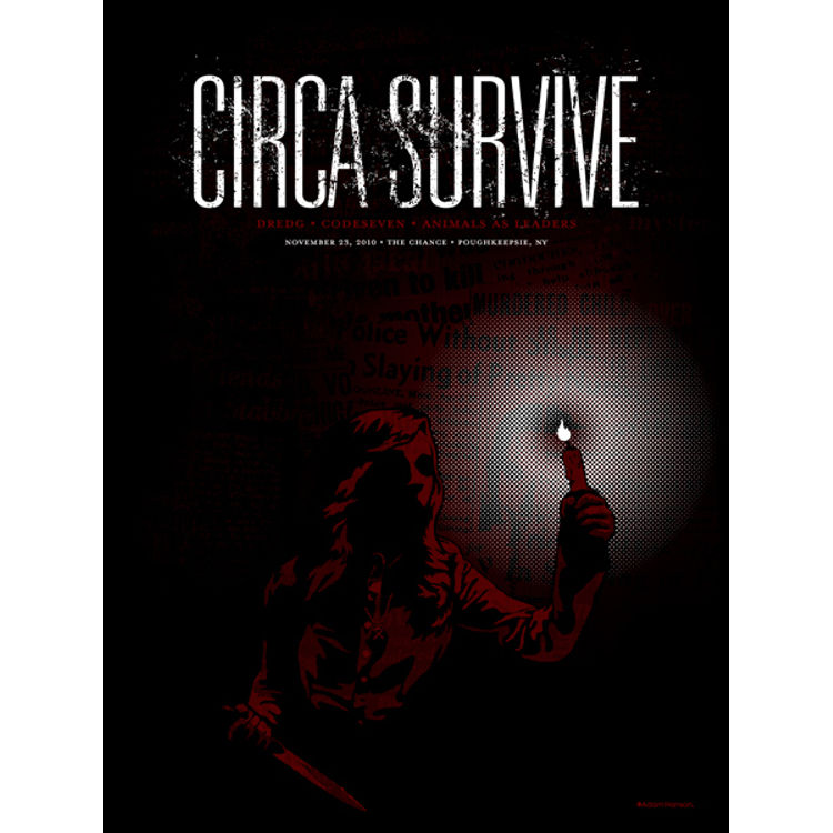 Circa Survive - New York, NY, 2010 by Adam Hanson