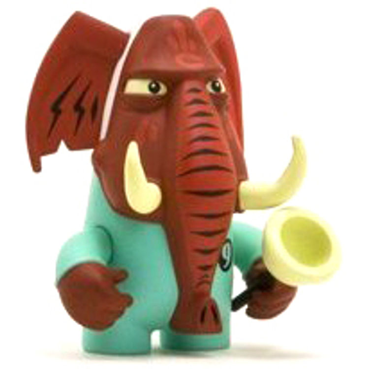 Knitnerve Pachyderm - Red by Scribe (Donald Ross)