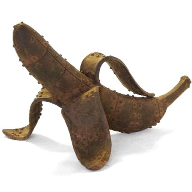 MechaNana - Rusted Bronze by Frank Kozik