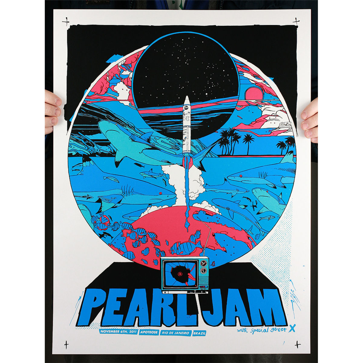 Pearl Jam (Variant) - Rio De Janeiro, Brazil 2011