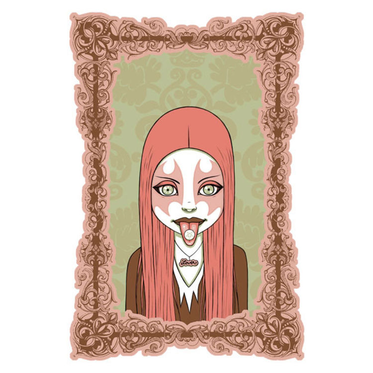 Pink Metal Lover by Tara McPherson