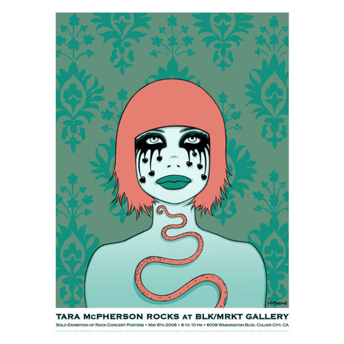 BLKMRKT Exhibition poster