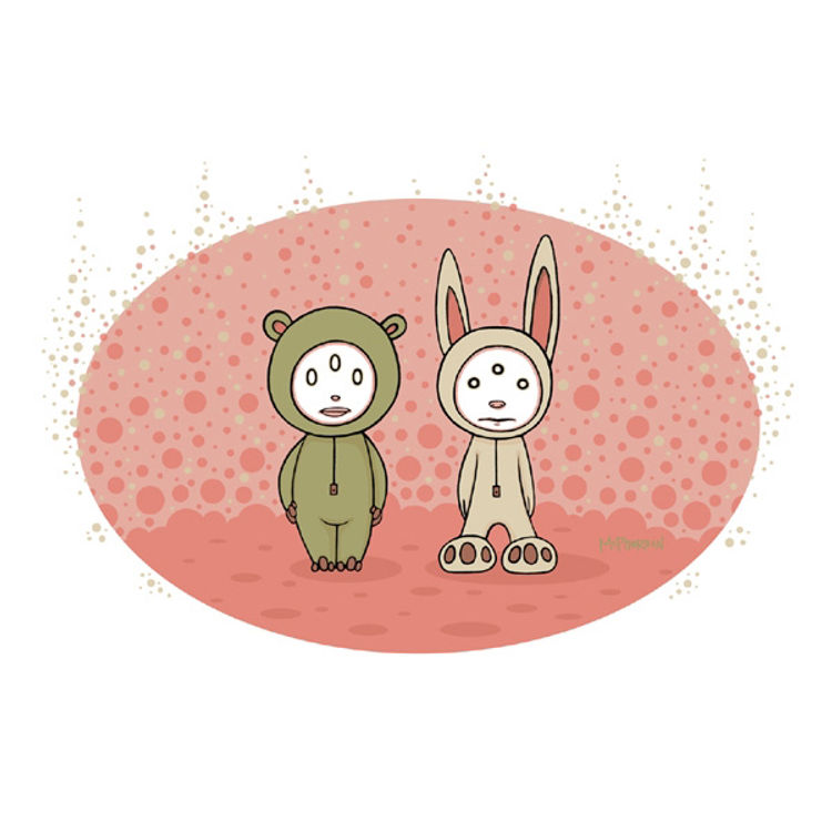 Alien Ace and Ion by Tara McPherson
