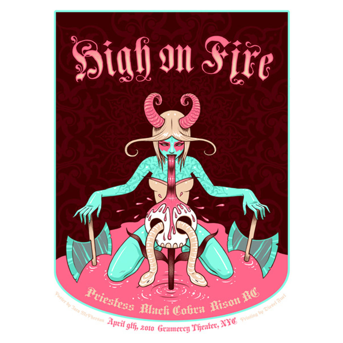 High On Fire - NYC, NY, 2010