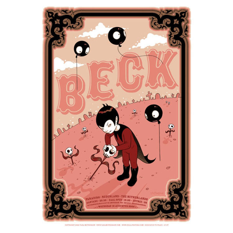 Beck - Amsterdam, NL, 2006 by Tara McPherson
