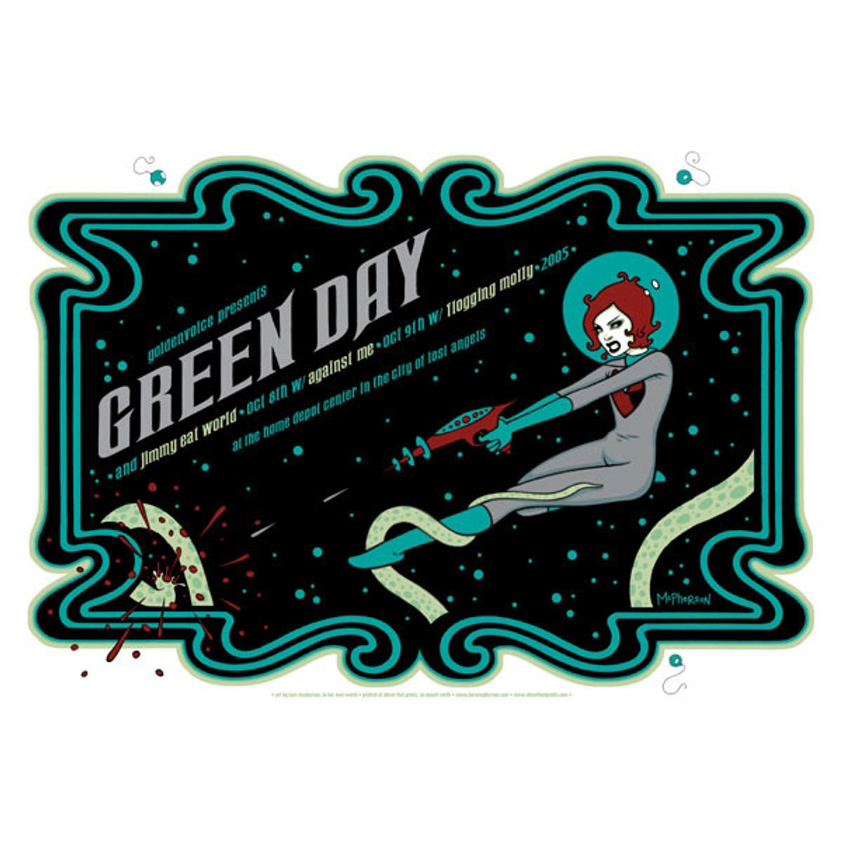 Green Day - Los Angeles, CA, 2005