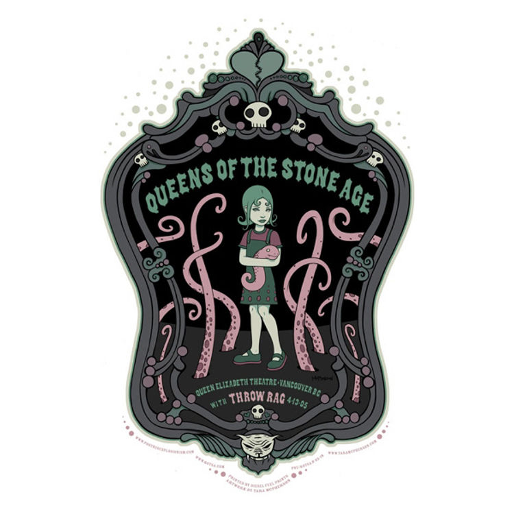 Queens of the Stone Age - Vancouver, BC, 2005 by Tara McPherson