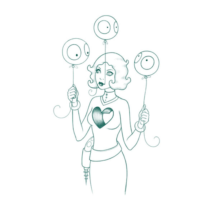Balloon Girl by Tara McPherson