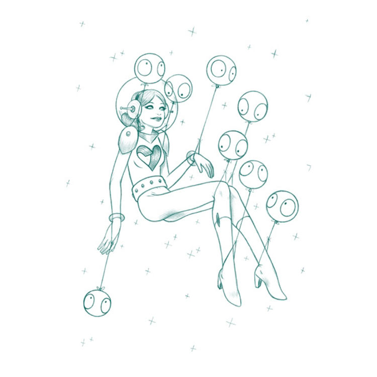 Floaty Girl by Tara McPherson