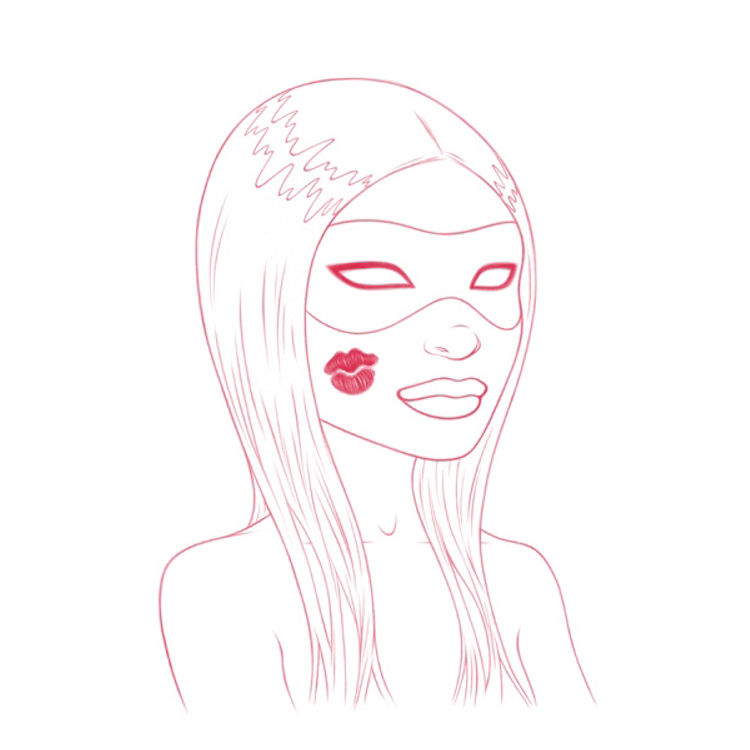 Mask Girl by Tara McPherson